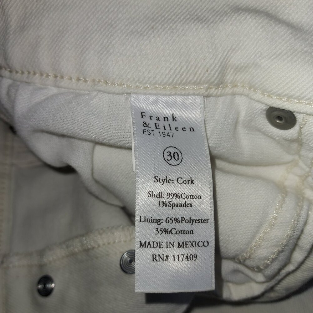 Frank & Eileen Cork Everyday Jeans Size 30 in Natural - Picture 7 of 10
